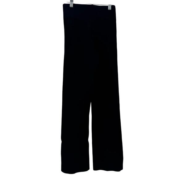 J. Crew Women's Delaney Kickout Sweater Pant Pull-On Black Size XXS NWT - Picture 6 of 11